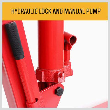 Engine Crane 2 Ton Hydraulic Hoist Folding Shop Mobile Lifter Workshop Lift.