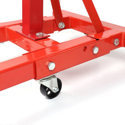 900kg Engine Stand Heavy Duty Industrial Workshop Cars Auto Crane Hoist.