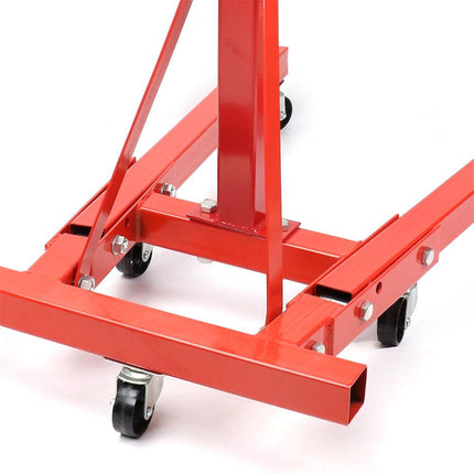 900kg Engine Stand Heavy Duty Industrial Workshop Cars Auto Crane Hoist.
