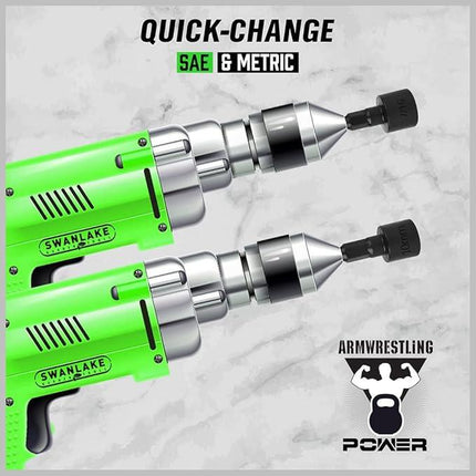 SWANLAKE GARDEN TOOLS (letter with no tracking)SWANLAKE 20PCS Power Nut Driver Set for Impact Drill, 1/4” Hex Head Drill Bit SAE and Metric.