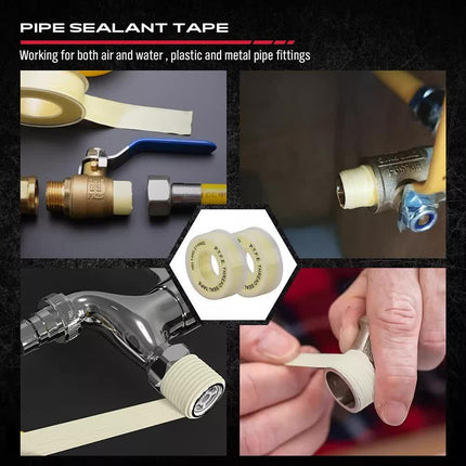 12-Piece Flare Nut Spanner Set Teflon Tape Metric & SAE Brake Line Repairing.