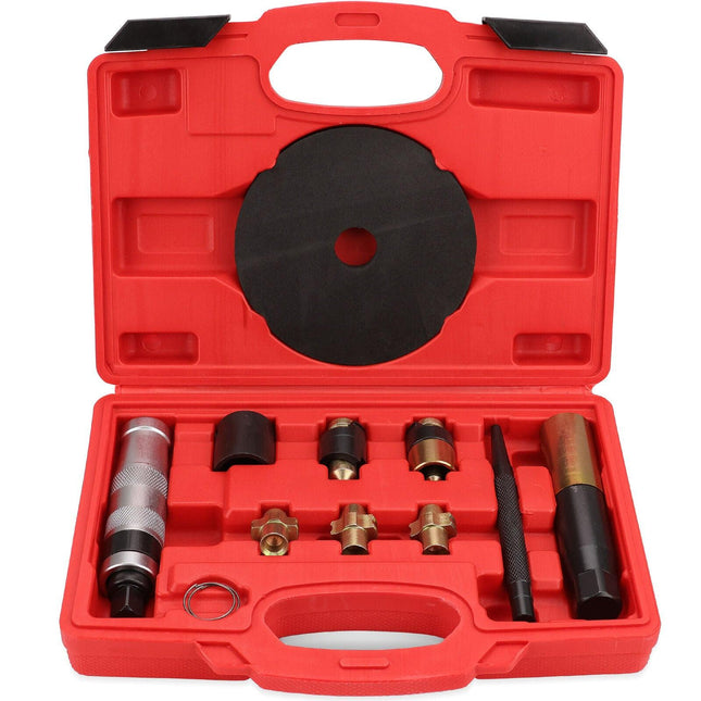 SEDY 10Pc Wheel Lock Removal Tool Kit Wheel Locking Nut Key Remover Kit With Box.