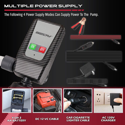 Multipurpose Fuel Transfer Pump Battery Powered Gasoline Hose Transfer Pump Au.