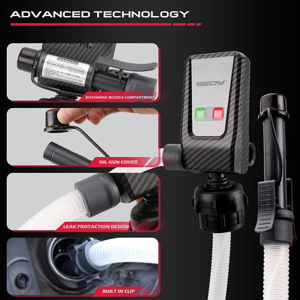 Multipurpose Fuel Transfer Pump Battery Powered Gasoline Hose Transfer Pump Au.