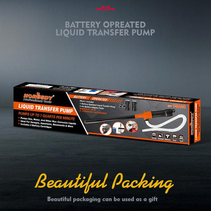 Electric Oil Extractor Pump, Battery Power Fluid Extractors for Water Fuel Oil Pumping with Flexible Hose.