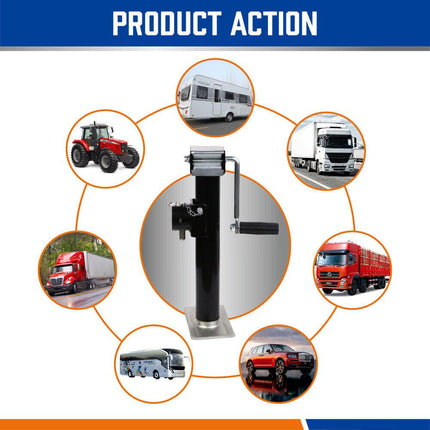 Trailer Caravan Canopy Jack Stand 2267kg 5000lbs Heavy Duty Solid Weld Bracket.