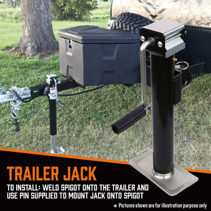 Trailer Caravan Canopy Jack Stand 2267kg 5000lbs Heavy Duty Solid Weld Bracket.