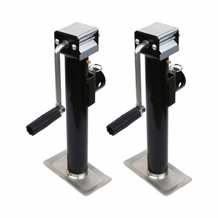 2x Trailer Caravan Canopy Jack Stand 2267kg/ 5000lbs Heavy Duty Weld Bracket.