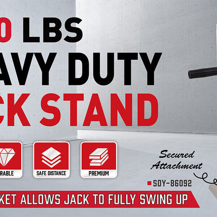 TRAILER CANOPY CARAVAN JACK STAND 3175KG 7000LBS HEAVY DUTY STABILIZER LEGS.