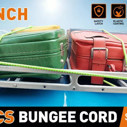 10-Piece Bungee Cords With Hook 40inch Outdoor Elastic Bungee Straps Luggage.
