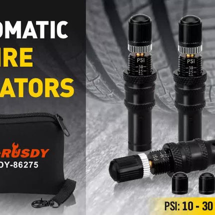 4Pcs Tyre Deflators Air Deflator Tire Valve Core Tool 10~30 PSI Portable 4x4 Au.