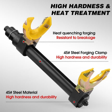 HORUSDY 4500Kg Macpherson Strut Coil Spring Compressor Dumper Extractor Tool.