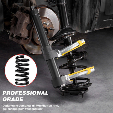 HORUSDY 4500Kg Macpherson Strut Coil Spring Compressor Dumper Extractor Tool.
