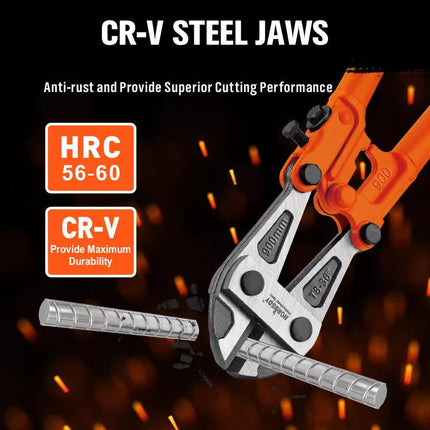 36inch Super Long Bolt Cutter Lock Cutter Rubber Grip Cables Cables Chains Wires.