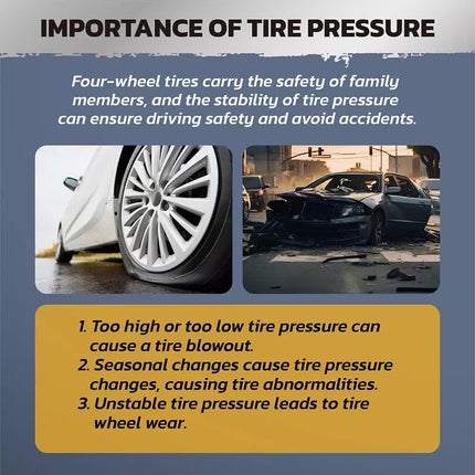 3in1 255PSI Tyre Inflator Car Motorcycle Air Tire Pressure Gauge Hose Pump Au.