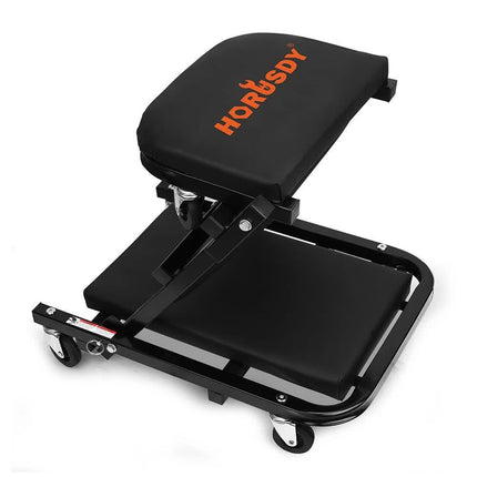 40inch 2 in 1 Folding Creeper Mechanic Z Seat Garage Workshop Rolling Work Stool.