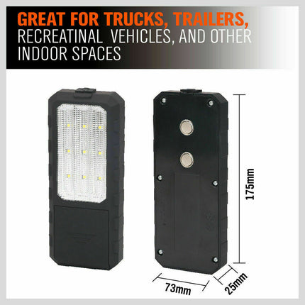 LED Light Camping Portable Magnetic Garage Work Auto Repair Torch Super Bright.