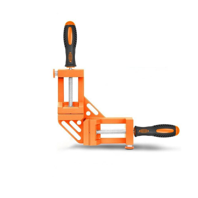 90° Degree Corner Clamp Welding Vice Woodworking Alloy Body With Quick Release.