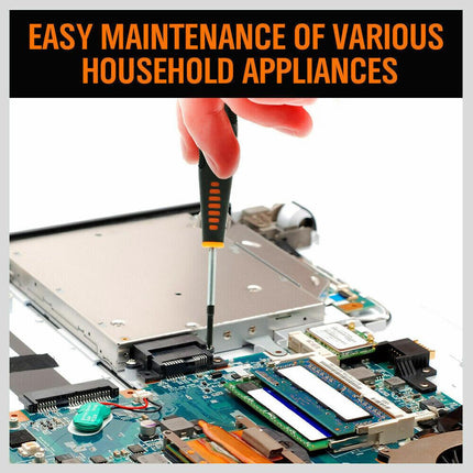 26Pc Precision Screwdriver Set Magnetic Pickup Hex Torx Philip Flat Bits Drive.
