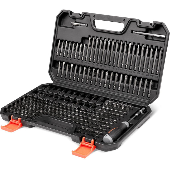 219-Piece Combination Security Bit Set Screw Driver Bit Tamper Proof Torx Box.