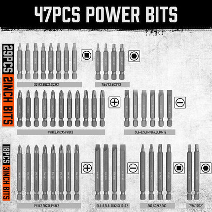 219-Piece Combination Security Bit Set Screw Driver Bit Tamper Proof Torx Box.