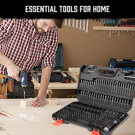 219-Piece Combination Security Bit Set Screw Driver Bit Tamper Proof Torx Box.