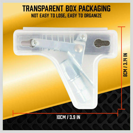 Grease Gun Coupler Quick Release & Lock 1/8‘’ NPT Rated 10,000 PSI Storage Case.