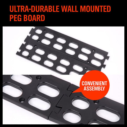 NEW 8 PC Wall Mounted Storage Bins Rack Set Nuts Bolts Organizer Parts 97903.