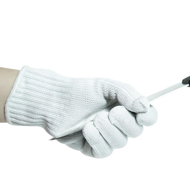 One-Pair Cut Resistant Gloves Anti Cutting Level 5 Kitchen Butcher Protection.