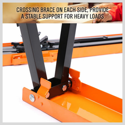 4Pc Mastercraft Sawhorse Metal Folding Non-slip Surface Saw Horse 120KG Capacity.