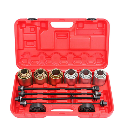 26Pc Universal Press & Pull Sleeve Kit Bush Bearing Remove LCV HGV Engines Tools.