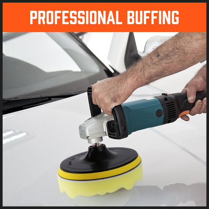 11Pcs 6" Buffing Waxing Polishing Pads Sponge Pad Set For Car Polisher Drill.