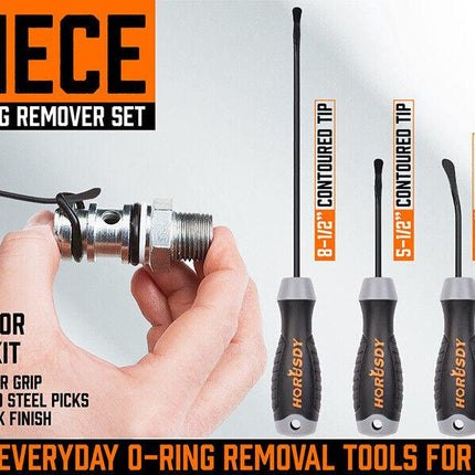 4Pc Seal & O-Ring Removal Set Spoon Tip Removing Heavy Grip Handle Auto Tools.