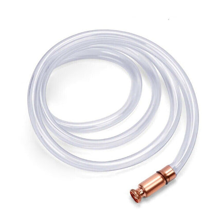 3M Self Priming Siphon Hose Water Jiggler Liquid Transfer Fuel Hose Pump Copper.