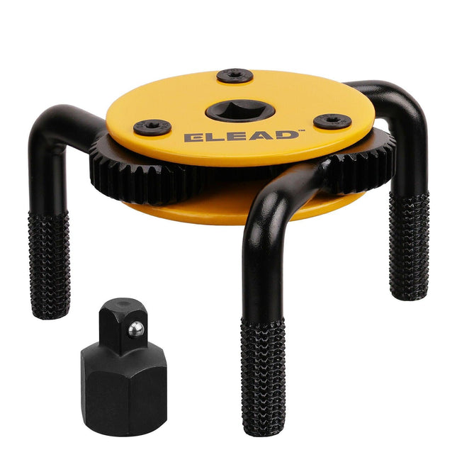 ELEAD 3" to 5-1/2" Oil Filter Wrench Set Oil Filter Removal Tool Automotive Use.