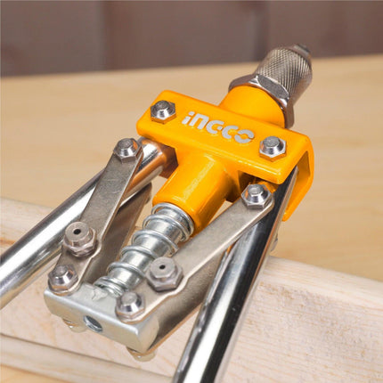 INGCO 17" Hand Riverter Long Arm Pop Rivert Heavy Duty For 3.2mm 4mm & 4.8mm.
