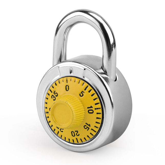 Lock Dial Combination Lock Gym Sports Locker Toolbox Case School Portable Fences.