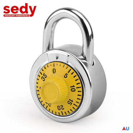 Lock Dial Combination Lock Gym Sports Locker Toolbox Case School Portable Fences.
