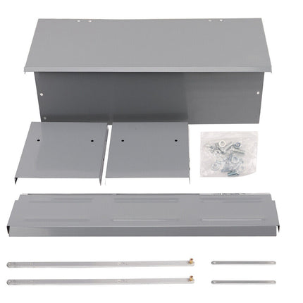 5KG 7.5L Garden Farm Automatic Food Storage Box Stand Chicken Feeder Poultry AU.