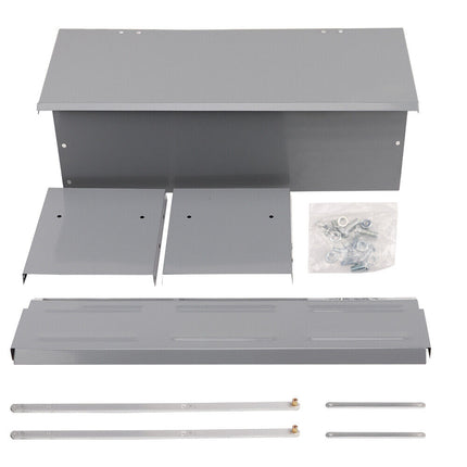 10KG 12.5L Garden Farm Automatic Food Storage Box Stand Chicken Feeder Poultry.
