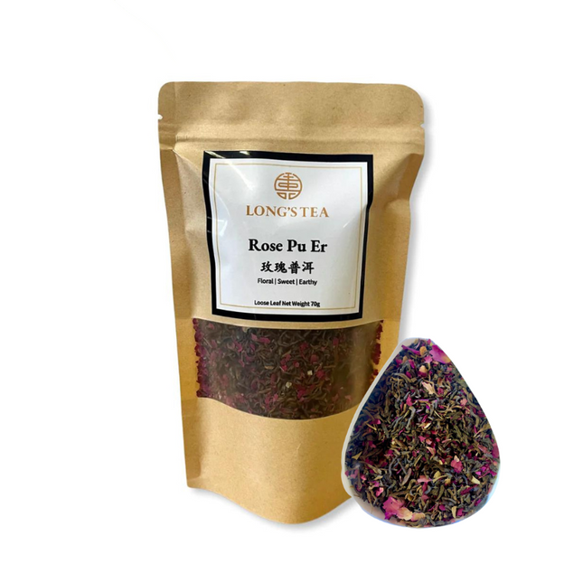 Rose Ripe Pu Er Tea 5 x 100g.