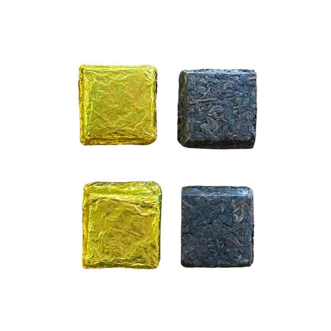 Golden Cubic Ripe Pu Er Tea 5 x 100g.