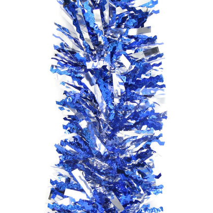 5x 2.5m Christmas Tinsel Xmas Garland Sparkly Snowflake Party Natural Home Décor, White Pearlescent