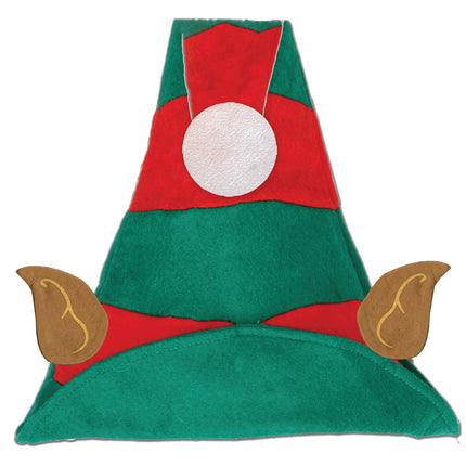 Christmas Unisex Adults Kids Novelty Hat Xmas Party Cap Santa Costume Dress Up, Santa Hat w LED Light