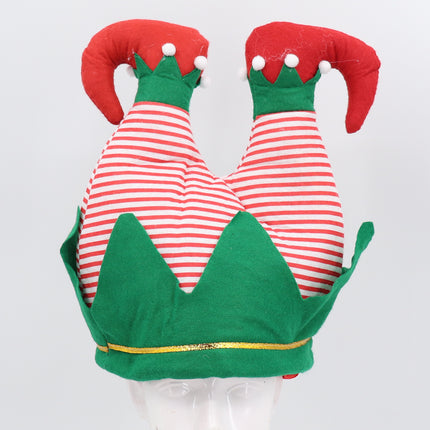 Christmas Unisex Adults Kids Novelty Hat Xmas Party Cap Santa Costume Dress Up, Santa Hat w LED Light