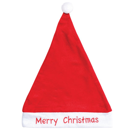 Christmas Unisex Adults Kids Novelty Hat Xmas Party Cap Santa Costume Dress Up, Santa Hat w LED Light.