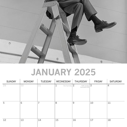 Witty One Liners - 2025 Square Wall Calendar 16 Months Premium Planner New Year.