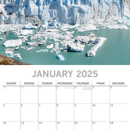 Inspiration - 2025 Square Wall Calendar 16 Months New Year Premium Planner Gift.