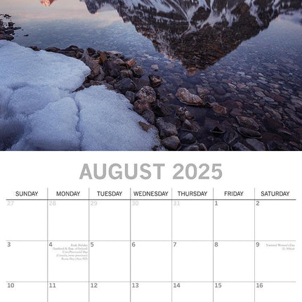 Inspiration - 2025 Square Wall Calendar 16 Months New Year Premium Planner Gift.
