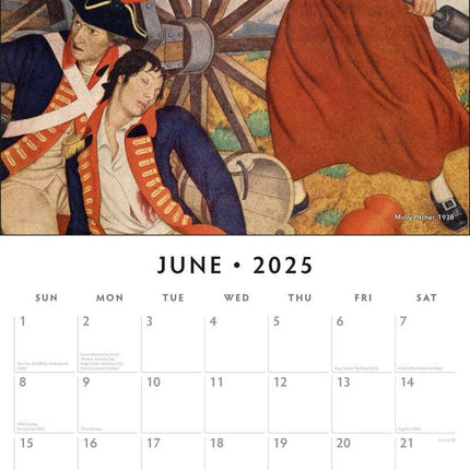 Edmund Dulac - 2025 Square Wall Calendar Fine Art 16 Months Premium Planner Gift.